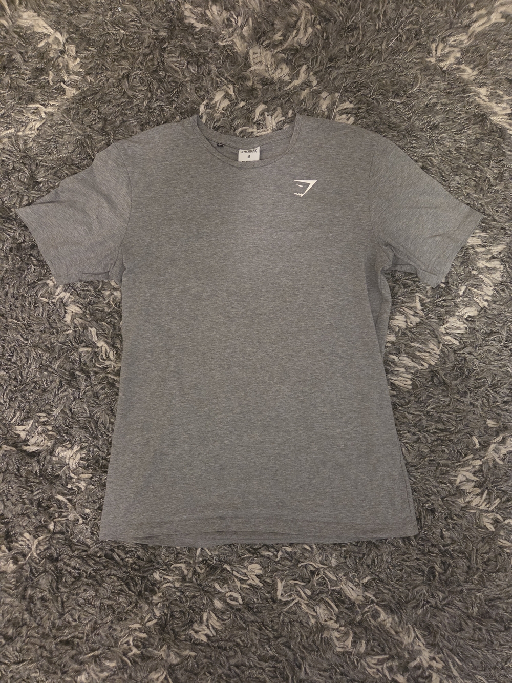 Gymshark Men's Grey Critical SS T Shirt Sz M
